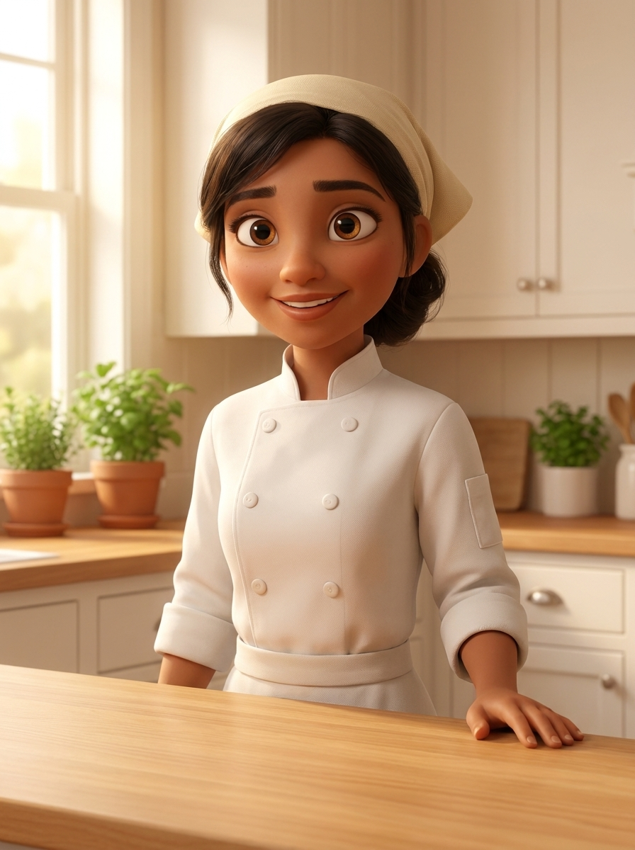 Olive — your animated healthy-eating chef
